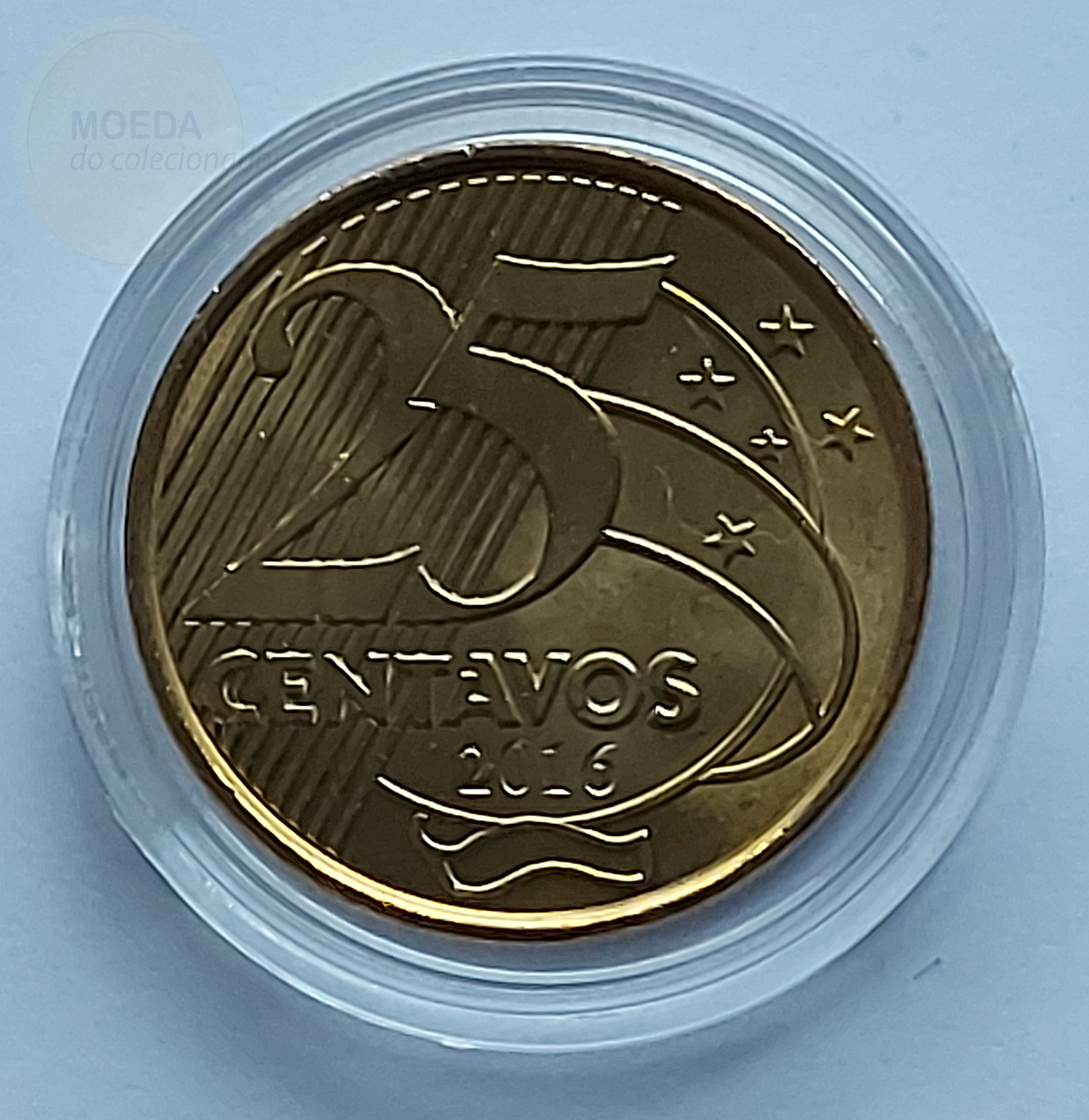 Combo De 20 Moedas De 25 Centavos 2016 FC Moeda Do Colecionador